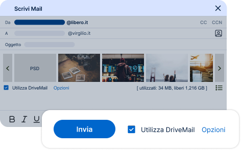 drivemail funzioni